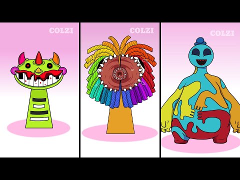 Sprunki OC Sprunki Doey Phase 6, Yarnaby Phases 4, Pianosaurus Phase 4, | Compilation Incredibox