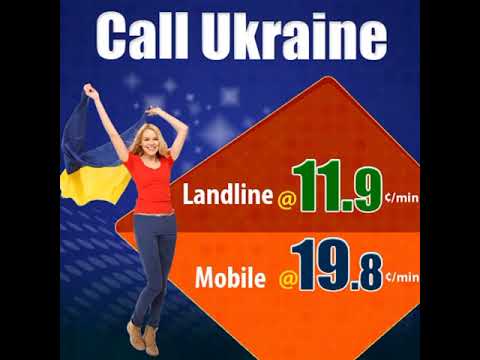 Cheap International Calls to Ukraine from USA and Canada