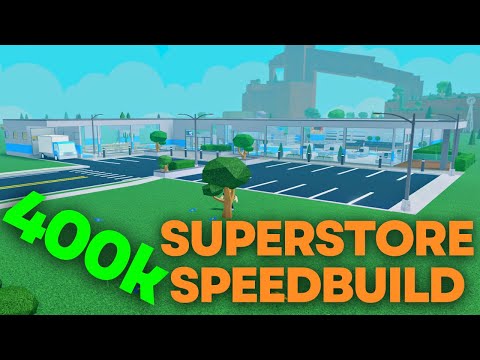 400K+ SUPERSTORE Speedbuild | Roblox Retail Tycoon 2