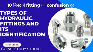 Hydraulic fitting types and identification