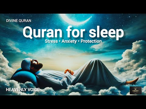 Quran for Sleep | Care for Yourself | Reduce Stress | and Relax with Peaceful Verses #quranforsleep