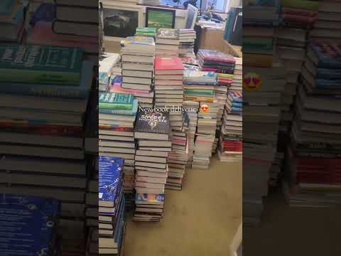 Books ready to be sorted, catalogued and shelved! #kennysbookshop #bookstacks #booktube