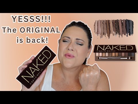 Urban Decay Naked Palette! The ORIGINAL is back! An iconic OG eye look tutorial!