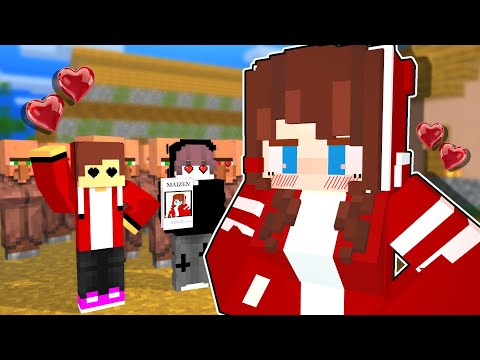 Maizen: JJ Sister Become popular💕 - Minecraft Animation [Maizen Mikey and JJ]