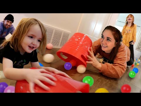 ADLEY vs NiKO Valentines Day Challenges!! Hungry Hippo! Eat Your Heart Out! fun family kids games 💌