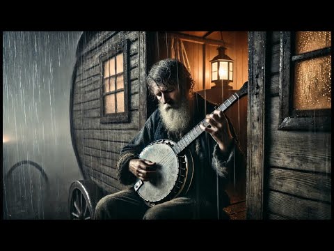 Slow Rain and Banjo Folk Music – Deep & Emotional Melodies for a Rainy Night