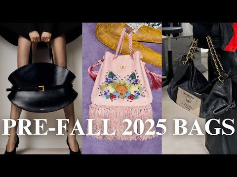 Pre-Fall 2025 Handbags feat. Balmain, Valentino & Balenciaga