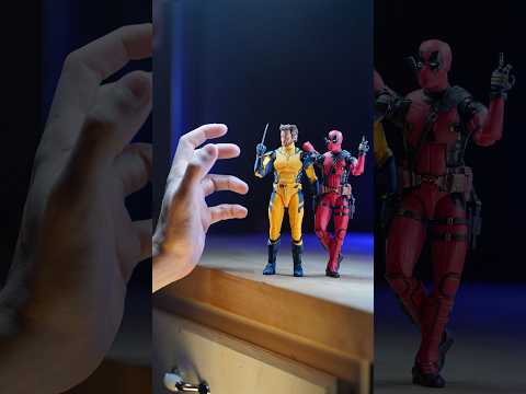 When your toys are FED UP with you 🖕 #deadpool #wolverine #marvel