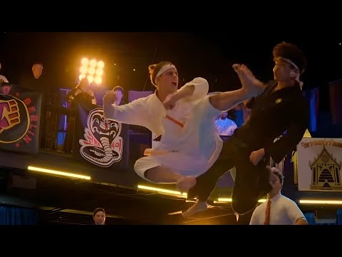 Cobra Kai Season 6 P2: Robby and Kwon Fight| Cobra Kai vs Miyagi Do