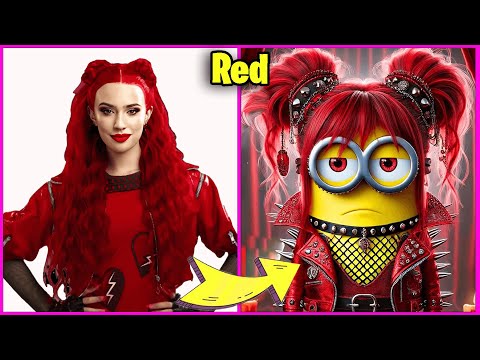 DESCENDANTS THE RISE OF RED CHARACTER AS MINION