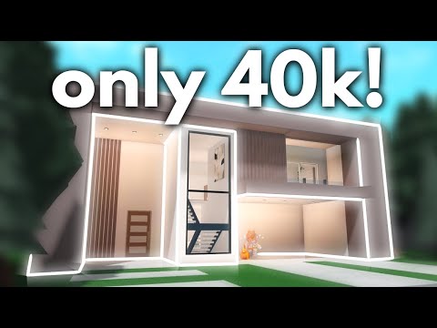 Building a Bloxburg House Using ONLY 40K