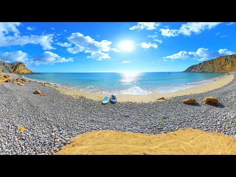 Surround 360° Camera - Relaxing Ocean Sounds 4K Video