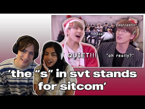 the “s” in svt stands for sitcom reactionㅣCouple React to Funny SEVENTEEN moments ㅣPoor Seungkwan