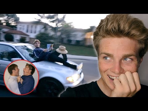 NEVER DRIVING WITH HIM AGAIN!!