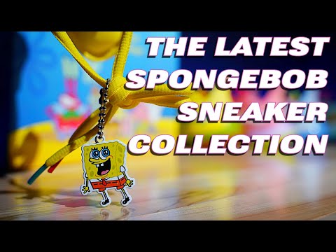 The Latest SpongeBob Sneaker Collection