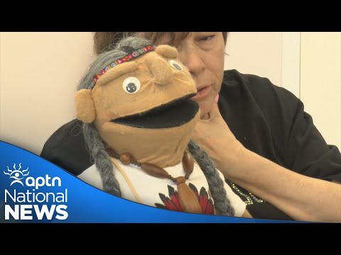 How one community is reviving language with a viral TikTok puppet | APTN News