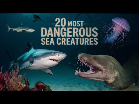 20 MOST DANGEROUS SEA CREATURES That will SHOCK you!! | RT FACTS