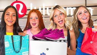 i BOUGHT MY 8 KiDS their DREAM SUMMER LULULEMON WORKOUT GEAR!! ❤️✨