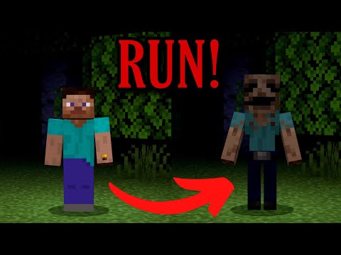 If you find Steve in your offline world, He is not friendly! (Minecraft Creepypasta)