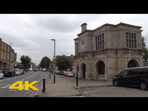 Rothwell, Northamptonshire Walk: Town Centre【4K】