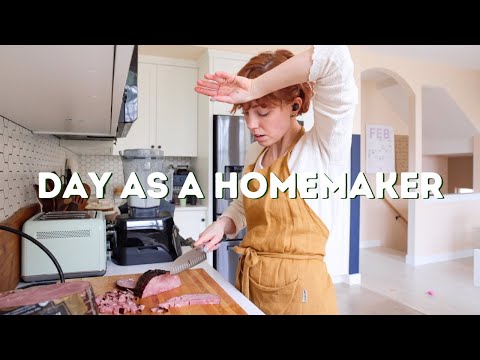 A Real Day As A Homemaker | mom stuff, plant care, food prep, dinner...