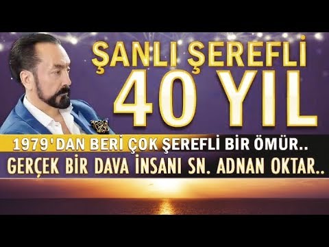 Adnan Oktar sayısız iftiraya maruz kalan gerçek bir dava adamıdır