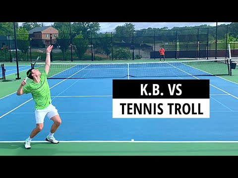 #1 Player for NAIA College [UTR 9+] vs TennisTroll [USTA 4.5]