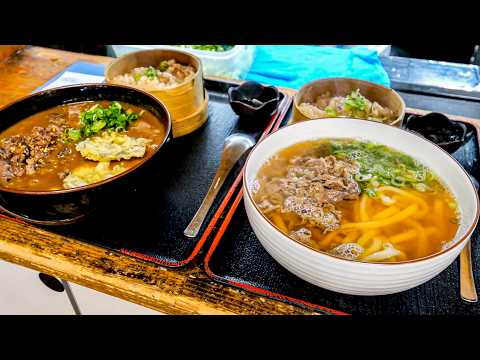 The owner is particular about making udon noodles using carefully selected Kobe beef.