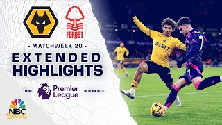 Wolves v. Nottingham Forest | PREMIER LEAGUE HIGHLIGHTS | 1/6/2025 | NBC Sports