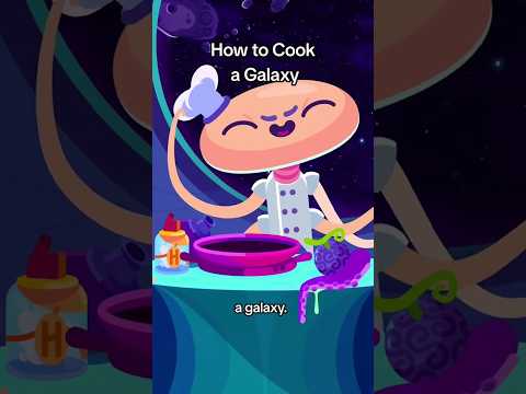 Let's Cook a Galaxy #kurzgesagt #shorts