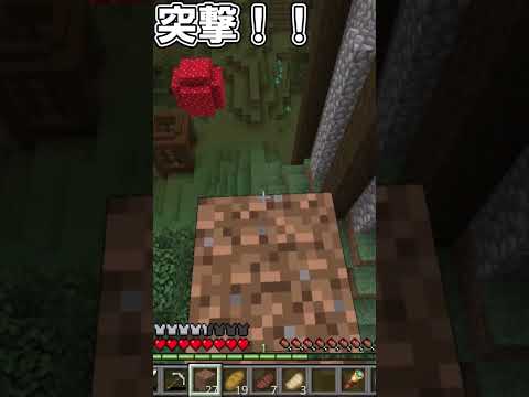 【マイクラ】襲撃対策Lv9999 #マイクラ #マインクラフト #コマンド紹介 #コマンド #統合版コマンド #minecraft