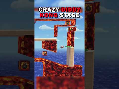 Crazy Diddy Kong Puzzle Course in Smash Ultimate