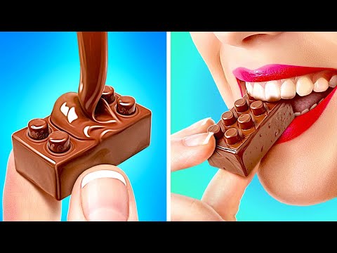 DIY Chocolate LEGO?! 🍫 *Best Lego Craft Ideas*