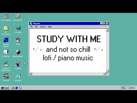 📓 speedrun studying with me and not so chill lofi and piano music // study playlist