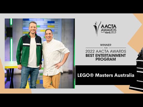 LEGO® Masters Australia wins Best Entertainment Program | 2022 AACTA Awards