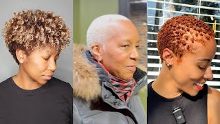 25 Low-Maintenance Short Natural Haircuts & Hairstyles for Black Women That Make Life So Much Easier