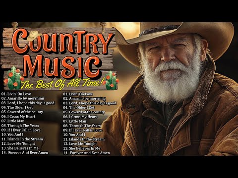 TOP 20 COUNTRY MUSIC Playlist   Best slow Country 80s90s songs