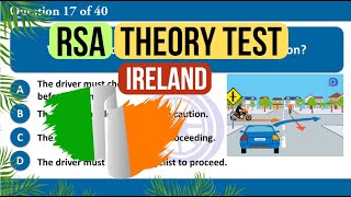 Pass RSA Theory Test Ireland 2024 with EASE!