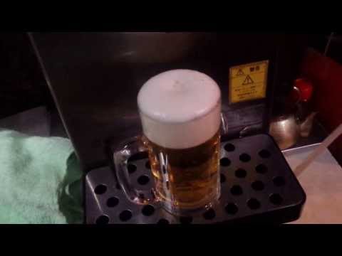 生ビールの注ぎ方 ビールサーバー　Draft Beer Server