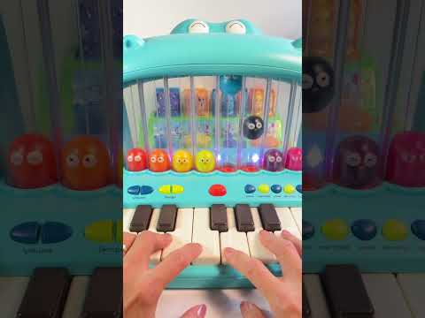 BEST HIPPO POP PIANO #shorts #poppiano #hippo #trending #cute