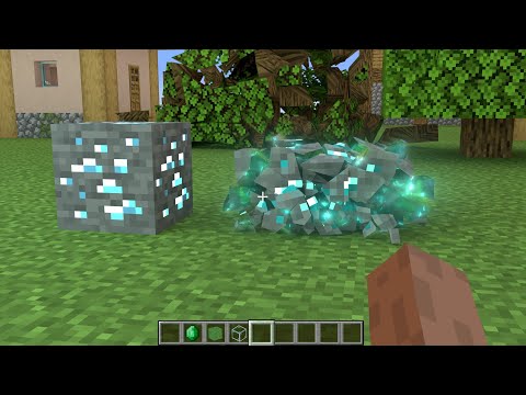 Realistic Break Animation in Minecraft