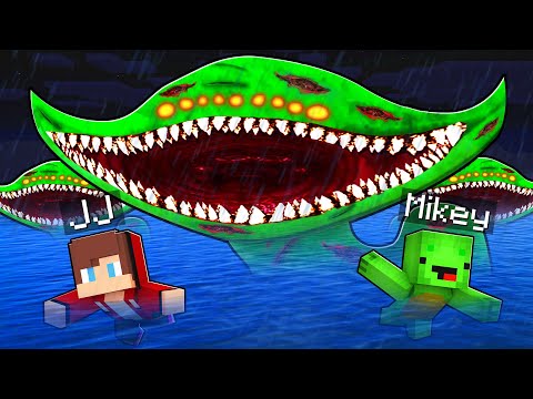 JJ and Mikey Escape From ZOMBIE EL GRAN MAJA in Minecraft - Maizen