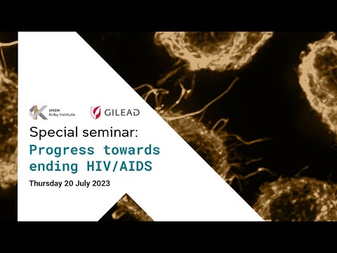 Special Seminar: Progress towards ending HIV/AIDS