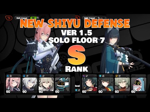 NEW Shiyu Defense 1.5 Floor 7 (S-Rank) Yanagi M0S0 & Miyabi M0S1 | Zenless Zone Zero