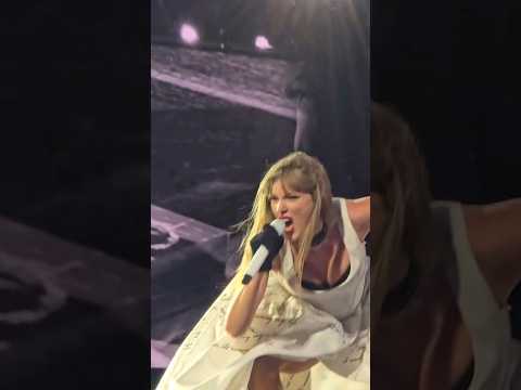 Who's afraid of little old me in rain #taylorswift #shorts #ttpd #erastour