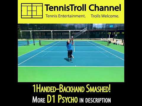 How to Rip A One Handed Backhand Winner! USTA 5.0 #tennis #shorts