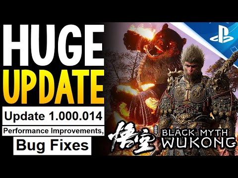 Huge NEW Black Myth Wukong UPDATE! Bug FIXES, PS5 Graphics Improvements, Performance Fixes + More!