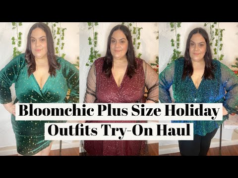 BloomChic Plus Size Holiday Try-On Haul, Channel Updates