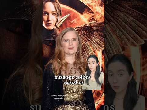 suzanne collins went from raising kids to throwing them in the hunger games 😭