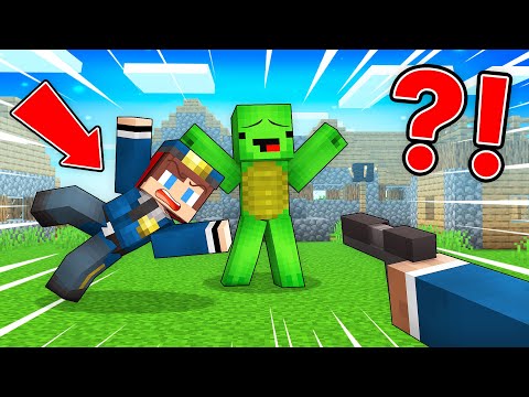 How Policeman JJ SAVED Mikey in Minecraft (Maizen)